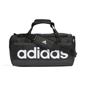 Torby sportowe - Torba ADIDAS ESS LIN DUFFEL BAG MEDIUM HT4743 – Czarny - miniaturka - grafika 1