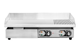 RESTO QUALITY Grill ELEKTRYCZNY KONTAKTOWY PŁYTA 2/3 GŁADKA 1/3 RYFLOWANA 4,4 kW - Inne urządzenia gastronomiczne - miniaturka - grafika 1