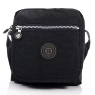 Torby sportowe - Torebka Listonoszka Pojemna Bag Street Czarna - miniaturka - grafika 1