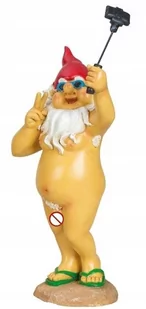 KRASNAL OGRODOWY NAGO SELFI figurka dekoracja30cm/Mel-O-Desing - Pozostałe ozdoby ogrodowe - miniaturka - grafika 1