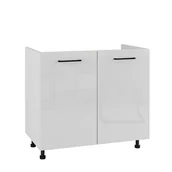 Meble kuchenne - Siena Szafka Dolna Pod Zlew D2Z-90 Biały Połysk - miniaturka - grafika 1