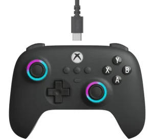 8BitDo Ultimate C Wired do PC, Xbox Przewodowy Ciemnoszary - Kontrolery gier na PC - miniaturka - grafika 1