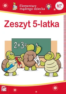 Ringier Axel Springer Polska/Dzieci Zeszyt 5-latka. Elementarz mądrego dziecka praca zbiorowa - Książki edukacyjne - miniaturka - grafika 1