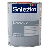 Farby wewnętrzne - Śnieżka Farba żaroodporna Srebrzanka srebrny 800 ml - miniaturka - grafika 1