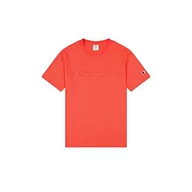 Koszulki męskie - Champion T-shirt męski, czerwony (kor), S - miniaturka - grafika 1