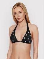 Stroje kąpielowe - Ralph Lauren Polo Góra od bikini 21254346 Czarny - miniaturka - grafika 1