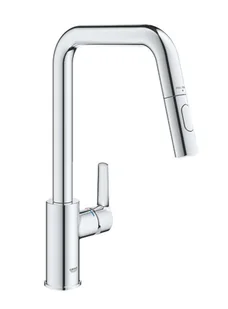 Grohe QuickFix Start - Bateria zlewozmywakowa z wyciąganą wylewką, chrom 30631000 - Baterie kuchenne - miniaturka - grafika 1