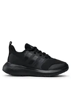 Buty dla dziewczynek - adidas Sneakersy Fortarun 2.0 Cloudfoam Sport Running Lace Shoes HP5431 Czarny - miniaturka - grafika 1