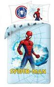 Pościel dla dzieci - Halantex Pościel bawełniana 140x200 Spiderman błękitna poszewka 70x90 SPM-01BL Kids 12 - miniaturka - grafika 1