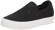 Trampki damskie - Skechers Damskie trampki Poppy Garden Walk, Czarne wykończenie z dzianiny z siatką mono, 37 EU - miniaturka - grafika 1