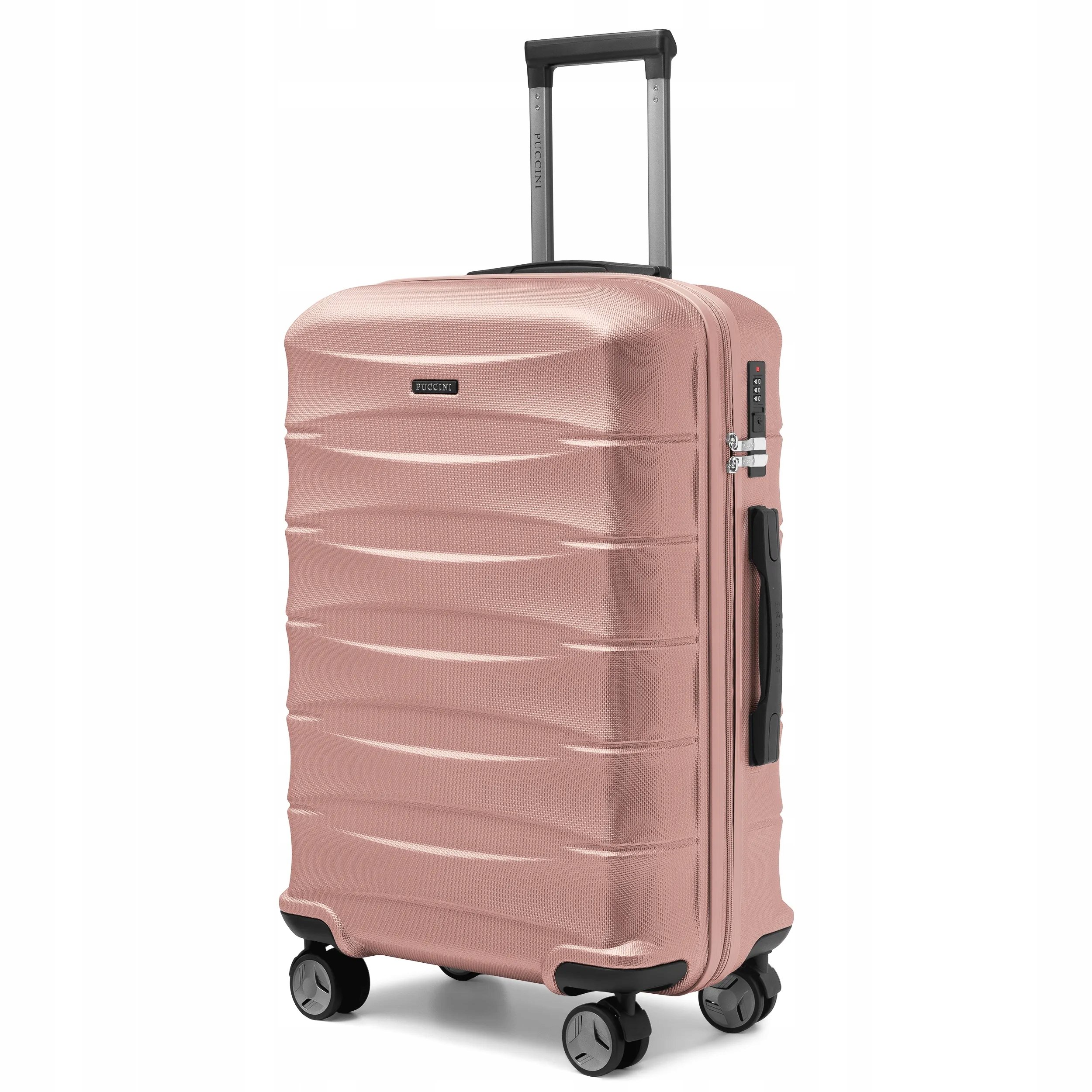 Walizka średnia Puccini Cairo - rose gold