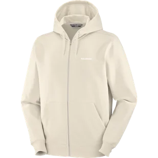 BLUZA MĘSKA SALOMON LOGO FZ M C25221 - Bluzy sportowe męskie - miniaturka - grafika 1