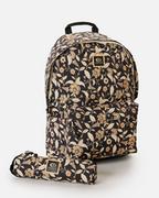 Plecaki - Rip Curl, Plecak sportowy Dome BTS + piórnik (18L), 01XWBA-90, Czarny - miniaturka - grafika 1