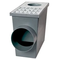 Rynny i akcesoria - Studzienka z kratą popiel 260 x 135 x 220 mm MAXPOL - miniaturka - grafika 1