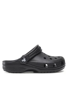 Crocs Klapki Classic Clog K 206991 Czarny - Buty dla chłopców - miniaturka - grafika 1