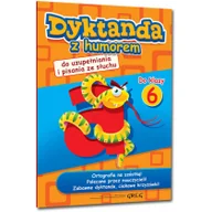 Materiały pomocnicze dla uczniów - Greg Dyktanda z humorem do klasy 6 - Białek Małgorzata, Zawadzka Joanna, Zimoch Aleksandra (layout), Południak Marcin (okładka) - miniaturka - grafika 1