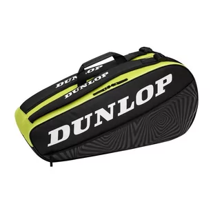 Dunlop, Torba Do Squasha, Sx Club 6 Rkt, Czarno/Żółta - Squash - miniaturka - grafika 1