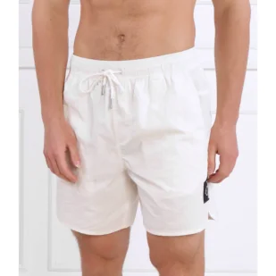 CALVIN KLEIN JEANS Szorty kąpielowe NYLON WOVEN SHORT | Regular Fit - Kąpielówki męskie - miniaturka - grafika 1