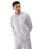 Bluzy męskie - M��ska bluza z kapturem 4F SWSM1768 27M L - miniaturka - grafika 1