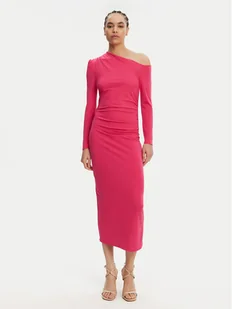 Rinascimento Sukienka koktajlowa CFC0122524003 Różowy Slim Fit - Sukienki - miniaturka - grafika 1