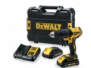 DeWalt 2-biegowa akumulatorowa wiertarko-wkrętarka 18V Li-Ion, 2 x 3,0 Ah, DCD777L2T-QW - Wiertarko-wkrętarki akumulatorowe - miniaturka - grafika 1