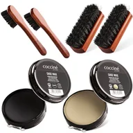 Środki do obuwia i ubrań - Komplet coccine pasty szczotki do butów skórzanych - miniaturka - grafika 1