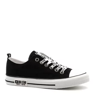 Czarne tenisówki BIG STAR BSKK274102 - Neścior - Buty sportowe damskie - miniaturka - grafika 1