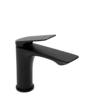 Baterie umywalkowe - Rea Bateria umywalkowa Rea AVALON CZARNA NISKA - miniaturka - grafika 1