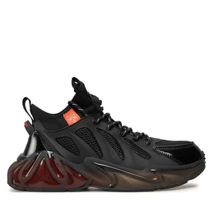 Sneakersy Plein Sport The Flame Gen.X.02 Tiger PACS USC0435 STE003N Czarny - Sneakersy męskie - miniaturka - grafika 1