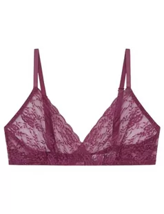 Women'secret Natural Trójkątny Biustonosz Koronkowy Granat Kobieta, Różowy, 100B - Biustonosze - miniaturka - grafika 1