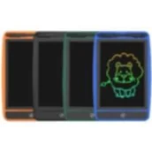 Zabawki interaktywne dla dzieci - MCD Tablet do pisania LCD czarny - MCD - miniaturka - grafika 1