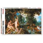 Puzzle - Piatnik Puzzle Brueghel i Rubens, Raj i grzech pierworodny 1000el. 5545 - miniaturka - grafika 1