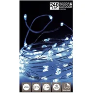 Taśmy LED - ŁAŃCUCH LED 240 LED BIAŁA 2390cm +8funkcji - miniaturka - grafika 1