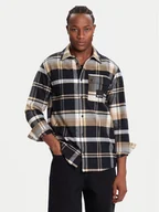 Koszule męskie - Karl Lagerfeld Jeans Koszula A4M16004 Brązowy Regular Fit - miniaturka - grafika 1