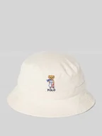 Czapki dla dzieci - Czapka typu bucket hat z wyhaftowanym logo model ‘BEAR’ - miniaturka - grafika 1