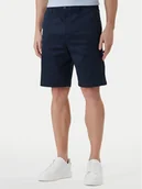 Spodenki męskie - Calvin Klein Szorty materiałowe LV04LB600G Granatowy Regular Fit - miniaturka - grafika 1