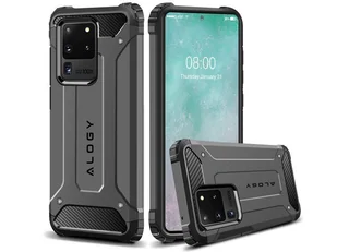 Alogy Etui Hard Armor do Samsung Galaxy S20 Ultra szare 7925X23 - Etui i futerały do telefonów - miniaturka - grafika 8