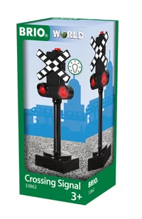 Brio WORLD Sygnalizacja świetlna 33862 33862 - Kolejki i akcesoria - miniaturka - grafika 1