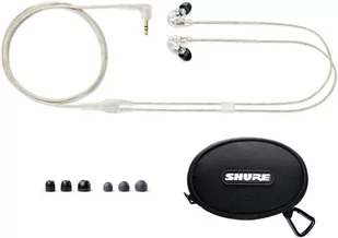 Shure SE215 czarne - Słuchawki - miniaturka - grafika 4