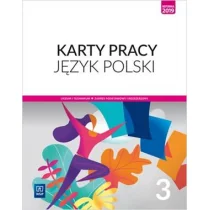 WSiP J.polski LO 3 Karty Pracy ZPiR 2021 WSiP - Ewa Nowak - Podręczniki dla liceum - miniaturka - grafika 1