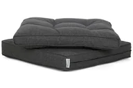 Meble ogrodowe - HOME &amp; GARDEN Meble ogrodowe technorattanowe Trivento Plus Light Grey / Grey Melange 847160 - miniaturka - grafika 1