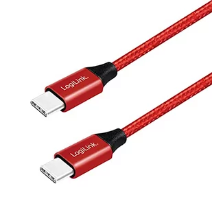 LogiLink USB-C 0.3m czerwony CU0155 - Kable USB - miniaturka - grafika 3