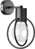 Lampy ścienne - Sigma Aura Koło kinkiet 1-punktowy czarny/biały 31094 - miniaturka - grafika 1