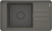 Umywalki - Deante Zlewozmywak granitowy 1-komorowy z ociekaczem - miniaturka - grafika 1