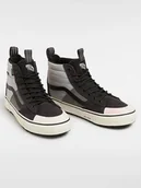 Trampki męskie - Vans Skórzane sneakersy "Sk8-Hi" w kolorze czarno-szarym - miniaturka - grafika 1