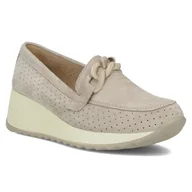 Półbuty damskie - Skórzane półbuty damskie Filippo DP6212/24 BE - miniaturka - grafika 1