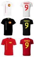 Koszulki sportowe męskie - Koszulka HISZPANIA FERNANDO TORRES 9 JR - miniaturka - grafika 1