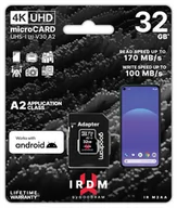 Karty pamięci - Goodram microSDXC IRDM 32GB V30 A2 170/60Mb/s IR-M2AA-0320R12 - miniaturka - grafika 1