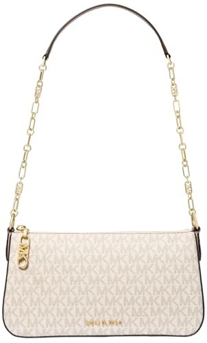 Michael Kors Damska torebka z łańcuszkiem Md, wanilia/Acrn, 1 x 1 x 1, Wanilia/Acrn, 1x1x1