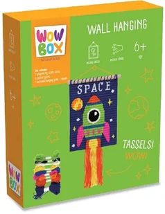 Wow Box. Zestaw makrama Rakieta - TM Toys - Zabawki kreatywne - miniaturka - grafika 1
